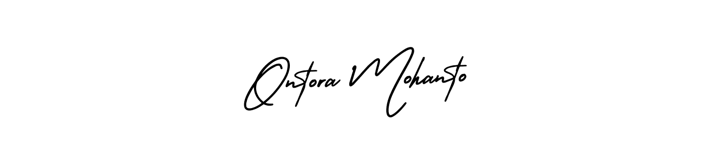 Check out images of Autograph of Ontora Mohanto name. Actor Ontora Mohanto Signature Style. AmerikaSignatureDemo-Regular is a professional sign style online. Ontora Mohanto signature style 3 images and pictures png