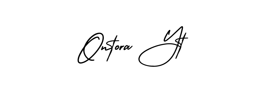 Here are the top 10 professional signature styles for the name Ontora Yt. These are the best autograph styles you can use for your name. Ontora Yt signature style 3 images and pictures png