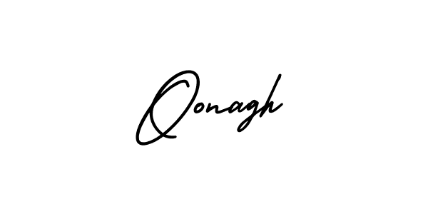 How to make Oonagh signature? AmerikaSignatureDemo-Regular is a professional autograph style. Create handwritten signature for Oonagh name. Oonagh signature style 3 images and pictures png