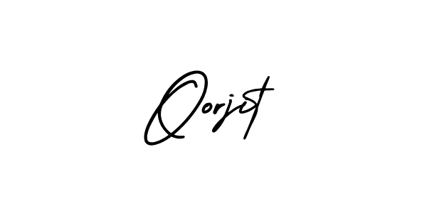 Make a beautiful signature design for name Oorjit. With this signature (AmerikaSignatureDemo-Regular) style, you can create a handwritten signature for free. Oorjit signature style 3 images and pictures png