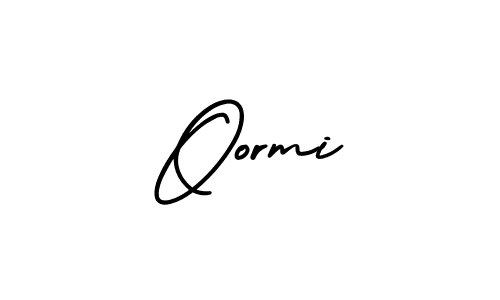 Use a signature maker to create a handwritten signature online. With this signature software, you can design (AmerikaSignatureDemo-Regular) your own signature for name Oormi. Oormi signature style 3 images and pictures png