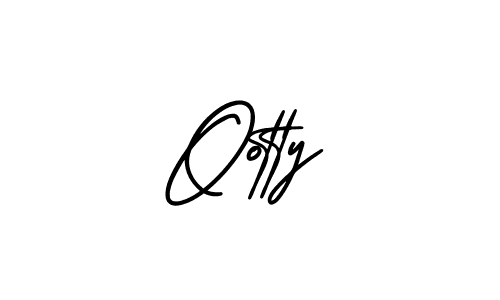 How to make Ootty signature? AmerikaSignatureDemo-Regular is a professional autograph style. Create handwritten signature for Ootty name. Ootty signature style 3 images and pictures png