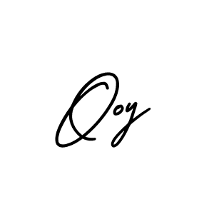 How to make Ooy name signature. Use AmerikaSignatureDemo-Regular style for creating short signs online. This is the latest handwritten sign. Ooy signature style 3 images and pictures png