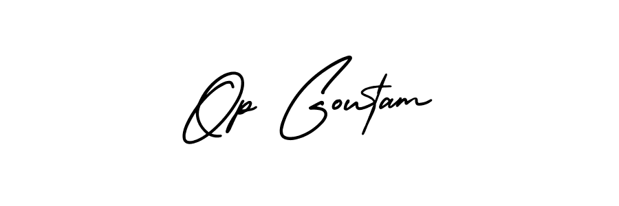 See photos of Op Goutam official signature by Spectra . Check more albums & portfolios. Read reviews & check more about AmerikaSignatureDemo-Regular font. Op Goutam signature style 3 images and pictures png