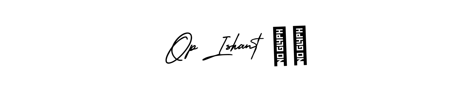 How to Draw Op Ishant ⁶⁹ signature style? AmerikaSignatureDemo-Regular is a latest design signature styles for name Op Ishant ⁶⁹. Op Ishant ⁶⁹ signature style 3 images and pictures png