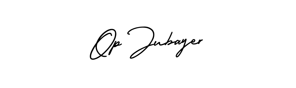 AmerikaSignatureDemo-Regular is a professional signature style that is perfect for those who want to add a touch of class to their signature. It is also a great choice for those who want to make their signature more unique. Get Op Jubayer name to fancy signature for free. Op Jubayer signature style 3 images and pictures png