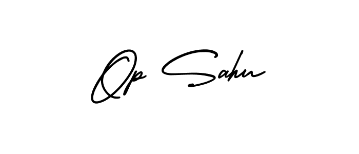 AmerikaSignatureDemo-Regular is a professional signature style that is perfect for those who want to add a touch of class to their signature. It is also a great choice for those who want to make their signature more unique. Get Op Sahu name to fancy signature for free. Op Sahu signature style 3 images and pictures png