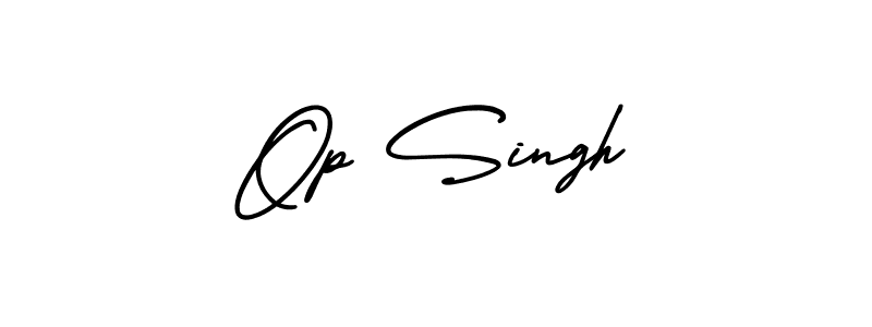 Create a beautiful signature design for name Op Singh. With this signature (AmerikaSignatureDemo-Regular) fonts, you can make a handwritten signature for free. Op Singh signature style 3 images and pictures png