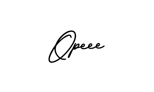if you are searching for the best signature style for your name Opeee. so please give up your signature search. here we have designed multiple signature styles  using AmerikaSignatureDemo-Regular. Opeee signature style 3 images and pictures png
