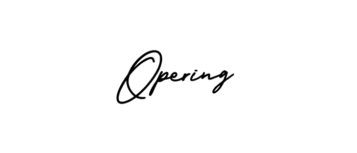 Make a beautiful signature design for name Opering. Use this online signature maker to create a handwritten signature for free. Opering signature style 3 images and pictures png