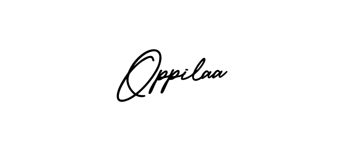 How to Draw Oppilaa signature style? AmerikaSignatureDemo-Regular is a latest design signature styles for name Oppilaa. Oppilaa signature style 3 images and pictures png