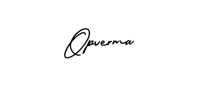 if you are searching for the best signature style for your name Opverma. so please give up your signature search. here we have designed multiple signature styles  using AmerikaSignatureDemo-Regular. Opverma signature style 3 images and pictures png