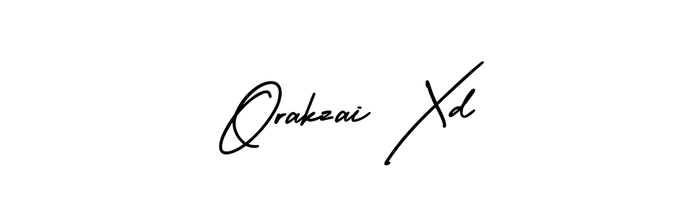How to make Orakzai Xd signature? AmerikaSignatureDemo-Regular is a professional autograph style. Create handwritten signature for Orakzai Xd name. Orakzai Xd signature style 3 images and pictures png