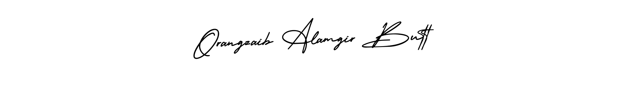 Orangzaib Alamgir Butt stylish signature style. Best Handwritten Sign (AmerikaSignatureDemo-Regular) for my name. Handwritten Signature Collection Ideas for my name Orangzaib Alamgir Butt. Orangzaib Alamgir Butt signature style 3 images and pictures png