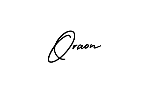 Use a signature maker to create a handwritten signature online. With this signature software, you can design (AmerikaSignatureDemo-Regular) your own signature for name Oraon. Oraon signature style 3 images and pictures png