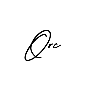 It looks lik you need a new signature style for name Orc. Design unique handwritten (AmerikaSignatureDemo-Regular) signature with our free signature maker in just a few clicks. Orc signature style 3 images and pictures png