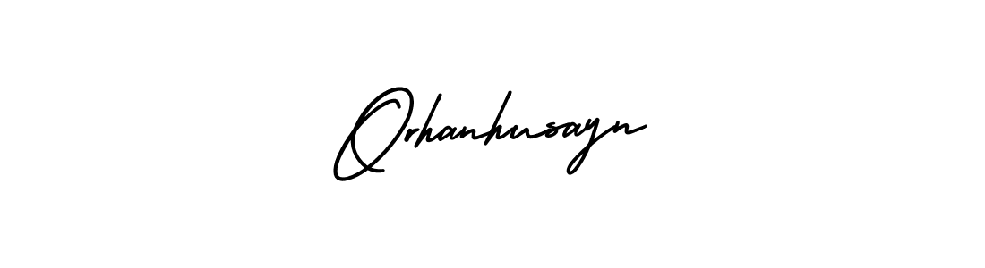 Make a beautiful signature design for name Orhanhusayn. Use this online signature maker to create a handwritten signature for free. Orhanhusayn signature style 3 images and pictures png