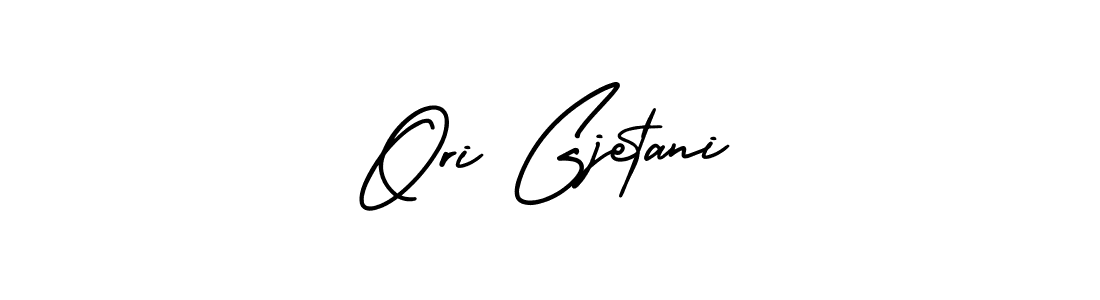 Make a beautiful signature design for name Ori Gjetani. With this signature (AmerikaSignatureDemo-Regular) style, you can create a handwritten signature for free. Ori Gjetani signature style 3 images and pictures png