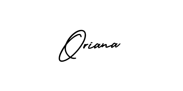 Also we have Oriana name is the best signature style. Create professional handwritten signature collection using AmerikaSignatureDemo-Regular autograph style. Oriana signature style 3 images and pictures png