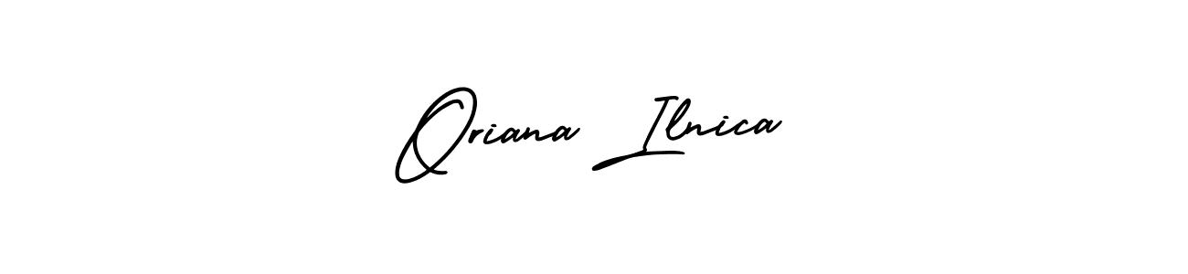 Make a beautiful signature design for name Oriana Ilnica. Use this online signature maker to create a handwritten signature for free. Oriana Ilnica signature style 3 images and pictures png