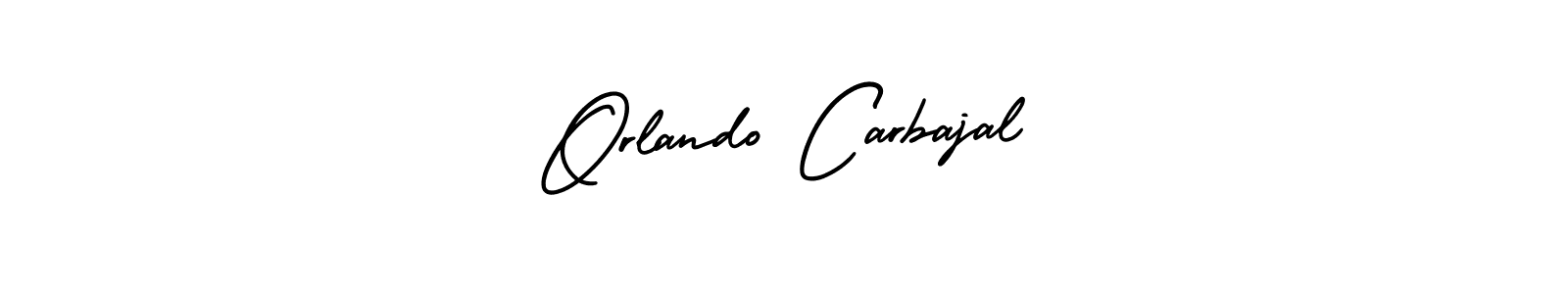 Create a beautiful signature design for name Orlando Carbajal. With this signature (AmerikaSignatureDemo-Regular) fonts, you can make a handwritten signature for free. Orlando Carbajal signature style 3 images and pictures png