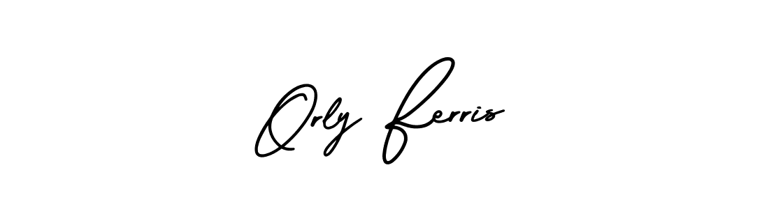 Once you've used our free online signature maker to create your best signature AmerikaSignatureDemo-Regular style, it's time to enjoy all of the benefits that Orly Ferris name signing documents. Orly Ferris signature style 3 images and pictures png