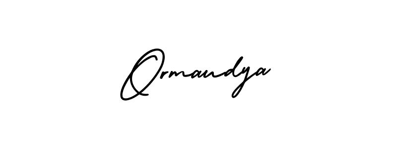 Best and Professional Signature Style for Ormaudya. AmerikaSignatureDemo-Regular Best Signature Style Collection. Ormaudya signature style 3 images and pictures png