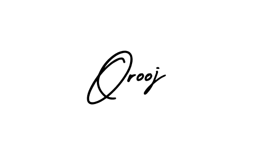 Make a beautiful signature design for name Orooj. Use this online signature maker to create a handwritten signature for free. Orooj signature style 3 images and pictures png