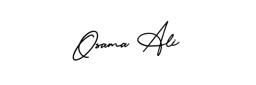 Make a beautiful signature design for name Osama Ali. Use this online signature maker to create a handwritten signature for free. Osama Ali signature style 3 images and pictures png