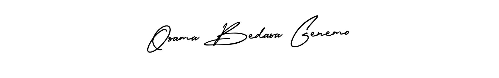 Similarly AmerikaSignatureDemo-Regular is the best handwritten signature design. Signature creator online .You can use it as an online autograph creator for name Osama Bedasa Genemo. Osama Bedasa Genemo signature style 3 images and pictures png