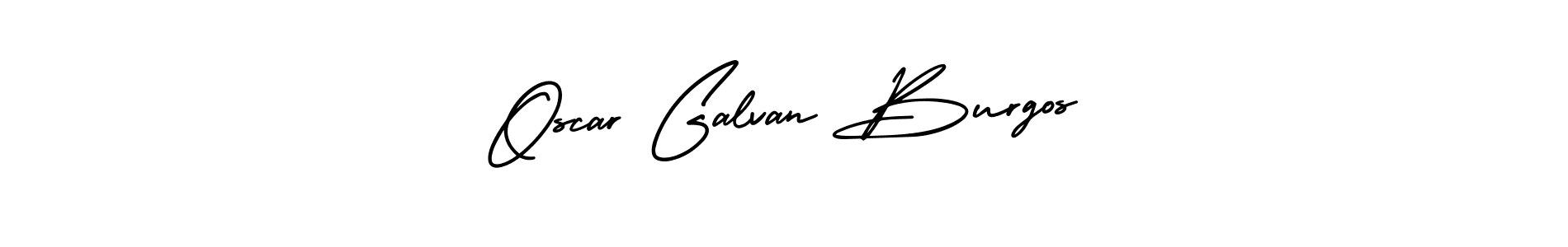 Create a beautiful signature design for name Oscar Galvan Burgos. With this signature (AmerikaSignatureDemo-Regular) fonts, you can make a handwritten signature for free. Oscar Galvan Burgos signature style 3 images and pictures png
