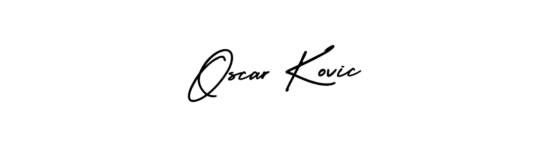 if you are searching for the best signature style for your name Oscar Kovic. so please give up your signature search. here we have designed multiple signature styles  using AmerikaSignatureDemo-Regular. Oscar Kovic signature style 3 images and pictures png