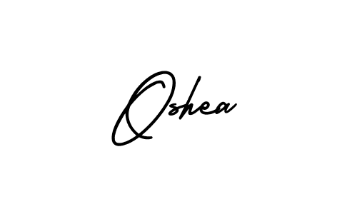 Create a beautiful signature design for name Oshea. With this signature (AmerikaSignatureDemo-Regular) fonts, you can make a handwritten signature for free. Oshea signature style 3 images and pictures png