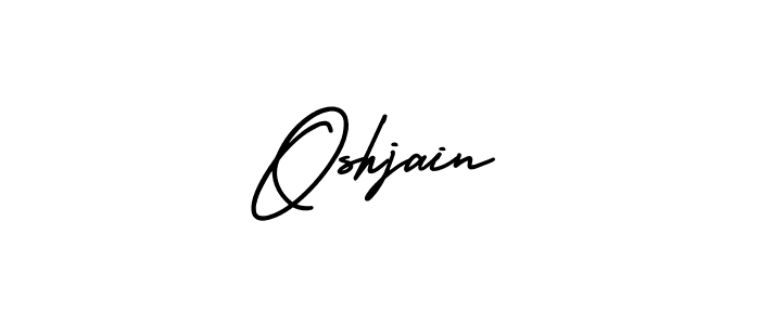 It looks lik you need a new signature style for name Oshjain. Design unique handwritten (AmerikaSignatureDemo-Regular) signature with our free signature maker in just a few clicks. Oshjain signature style 3 images and pictures png