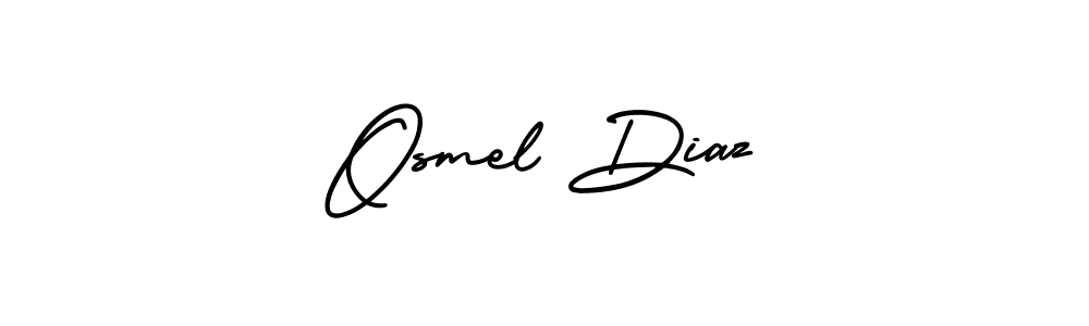 Best and Professional Signature Style for Osmel Diaz. AmerikaSignatureDemo-Regular Best Signature Style Collection. Osmel Diaz signature style 3 images and pictures png