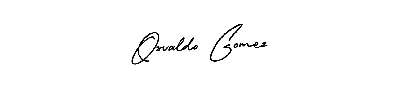 It looks lik you need a new signature style for name Osvaldo Gomez. Design unique handwritten (AmerikaSignatureDemo-Regular) signature with our free signature maker in just a few clicks. Osvaldo Gomez signature style 3 images and pictures png
