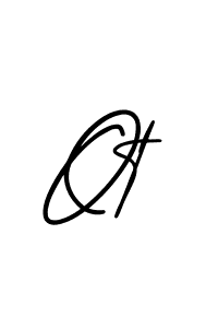 Use a signature maker to create a handwritten signature online. With this signature software, you can design (AmerikaSignatureDemo-Regular) your own signature for name Ot. Ot signature style 3 images and pictures png