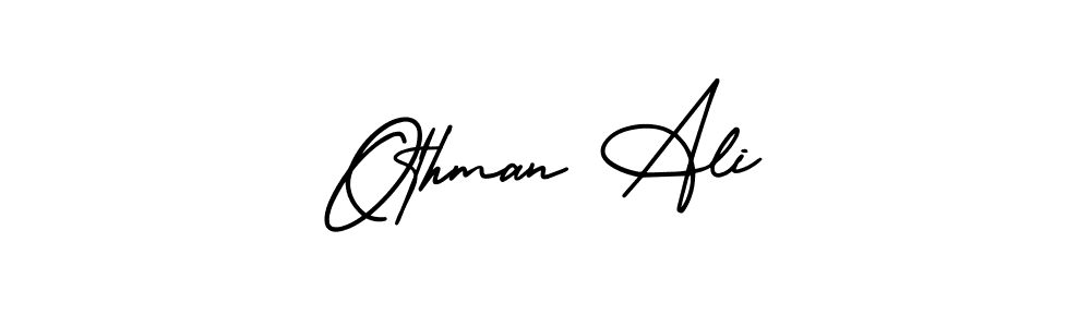 Make a beautiful signature design for name Othman Ali. With this signature (AmerikaSignatureDemo-Regular) style, you can create a handwritten signature for free. Othman Ali signature style 3 images and pictures png