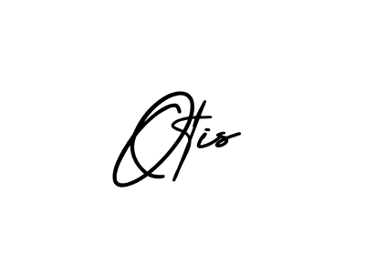 How to make Otis name signature. Use AmerikaSignatureDemo-Regular style for creating short signs online. This is the latest handwritten sign. Otis signature style 3 images and pictures png