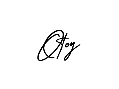 Create a beautiful signature design for name Otoy. With this signature (AmerikaSignatureDemo-Regular) fonts, you can make a handwritten signature for free. Otoy signature style 3 images and pictures png