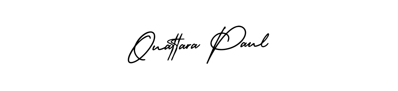 Make a beautiful signature design for name Ouattara Paul. Use this online signature maker to create a handwritten signature for free. Ouattara Paul signature style 3 images and pictures png