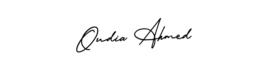 Once you've used our free online signature maker to create your best signature AmerikaSignatureDemo-Regular style, it's time to enjoy all of the benefits that Oudia Ahmed name signing documents. Oudia Ahmed signature style 3 images and pictures png