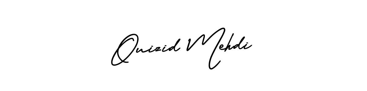 Create a beautiful signature design for name Ouizid Mehdi. With this signature (AmerikaSignatureDemo-Regular) fonts, you can make a handwritten signature for free. Ouizid Mehdi signature style 3 images and pictures png