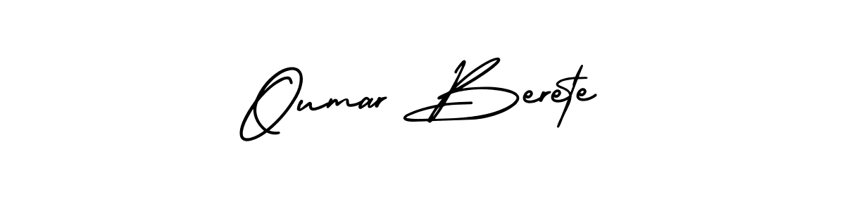 Also we have Oumar Berete name is the best signature style. Create professional handwritten signature collection using AmerikaSignatureDemo-Regular autograph style. Oumar Berete signature style 3 images and pictures png