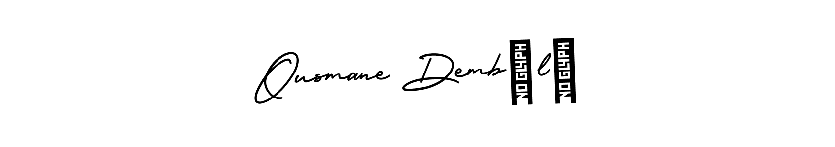 Design your own signature with our free online signature maker. With this signature software, you can create a handwritten (AmerikaSignatureDemo-Regular) signature for name Ousmane Dembélé. Ousmane Dembélé signature style 3 images and pictures png