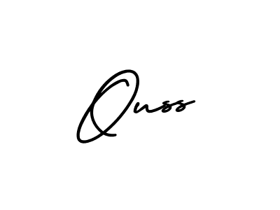 Also we have Ouss name is the best signature style. Create professional handwritten signature collection using AmerikaSignatureDemo-Regular autograph style. Ouss signature style 3 images and pictures png