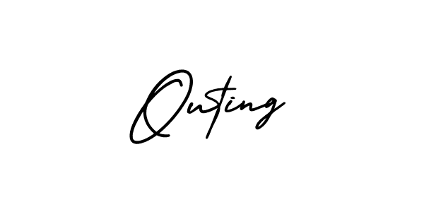 Check out images of Autograph of Outing name. Actor Outing Signature Style. AmerikaSignatureDemo-Regular is a professional sign style online. Outing signature style 3 images and pictures png