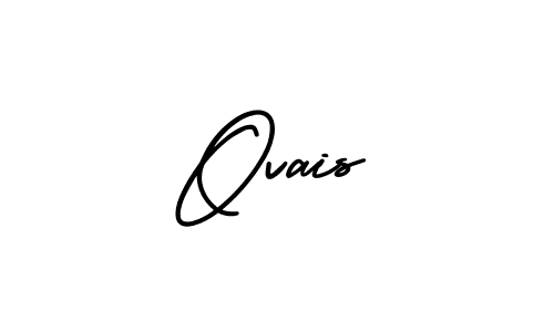 Create a beautiful signature design for name Ovais. With this signature (AmerikaSignatureDemo-Regular) fonts, you can make a handwritten signature for free. Ovais signature style 3 images and pictures png