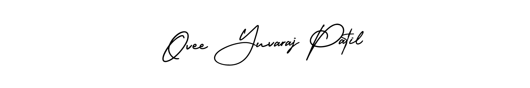 How to Draw Ovee Yuvaraj Patil signature style? AmerikaSignatureDemo-Regular is a latest design signature styles for name Ovee Yuvaraj Patil. Ovee Yuvaraj Patil signature style 3 images and pictures png