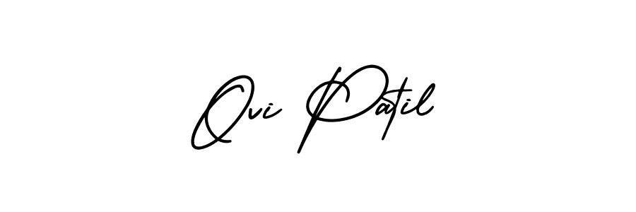 Here are the top 10 professional signature styles for the name Ovi Patil. These are the best autograph styles you can use for your name. Ovi Patil signature style 3 images and pictures png